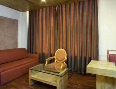 Living Area Deluxe Room